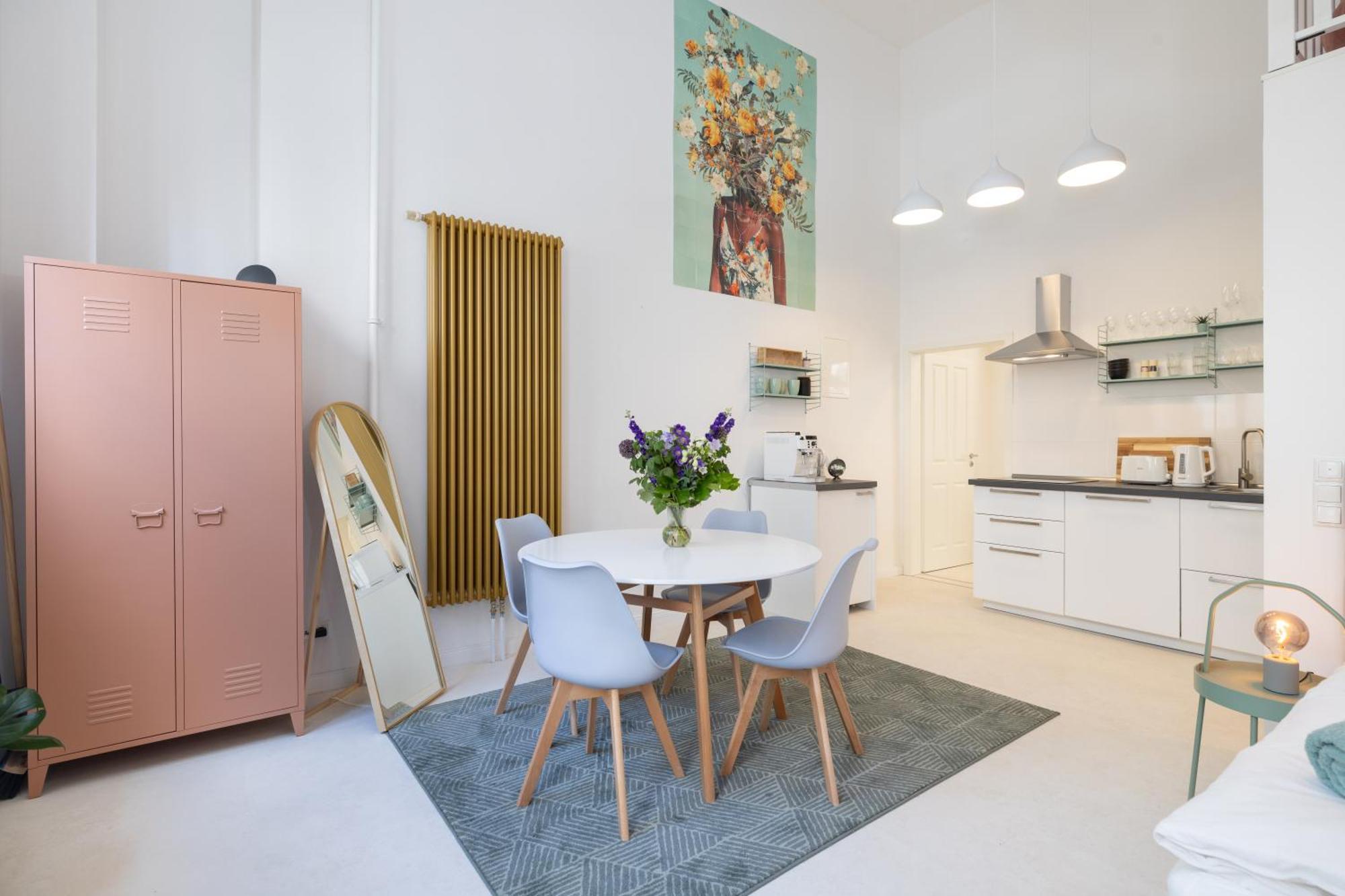 Great 2-Room Loft With 2 Bathrooms And 2 Kitchen Berlin Dış mekan fotoğraf