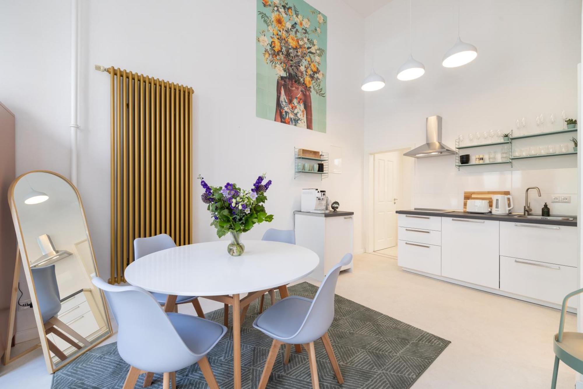 Great 2-Room Loft With 2 Bathrooms And 2 Kitchen Berlin Dış mekan fotoğraf