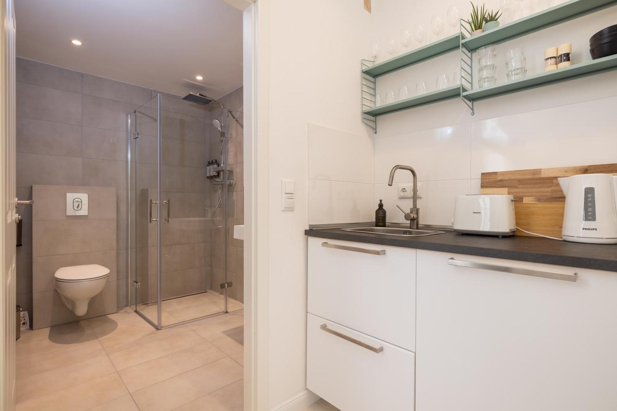 Great 2-Room Loft With 2 Bathrooms And 2 Kitchen Berlin Dış mekan fotoğraf