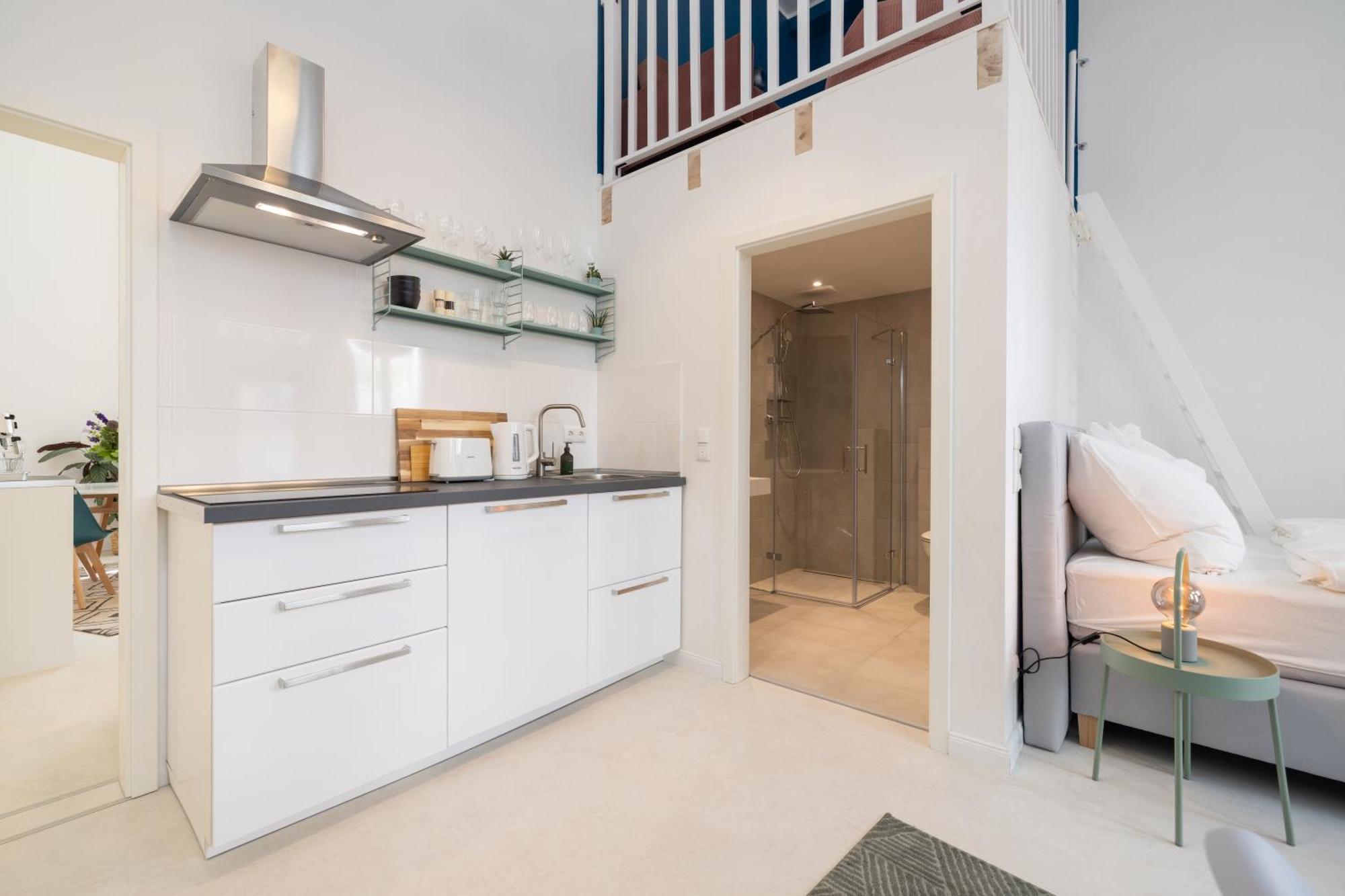 Great 2-Room Loft With 2 Bathrooms And 2 Kitchen Berlin Dış mekan fotoğraf