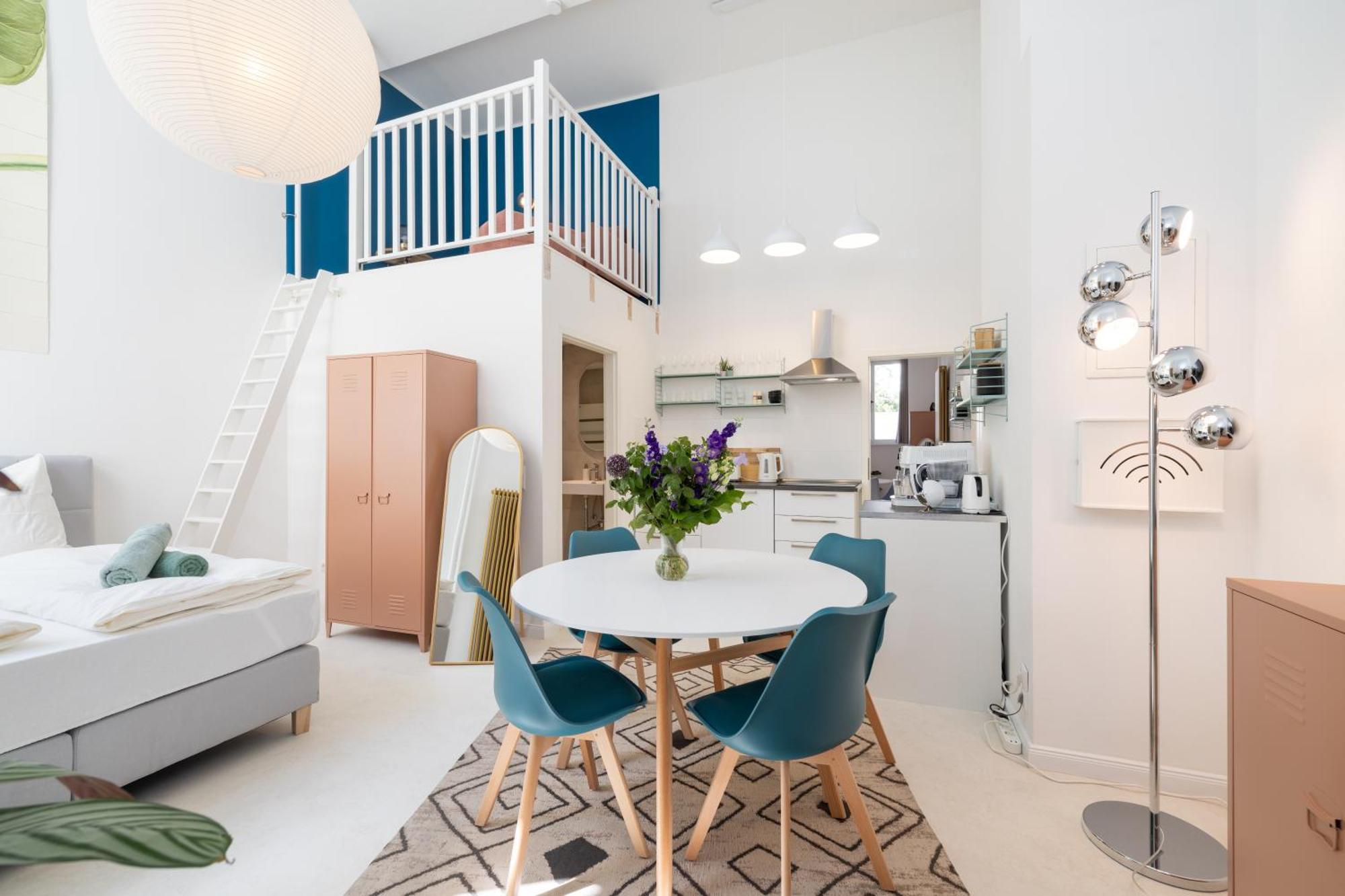 Great 2-Room Loft With 2 Bathrooms And 2 Kitchen Berlin Dış mekan fotoğraf
